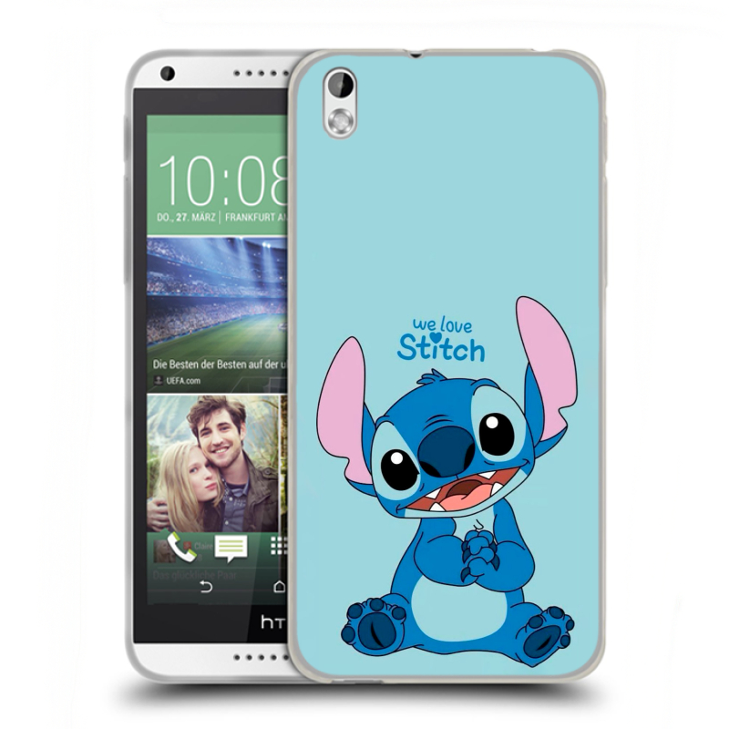 Пластиковый чехол на HTC Desire 816 с принтом Лило и Стич Пластиковый чехол на HTC Desire 816 с принтом Лило и Стич