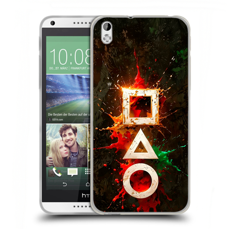 Пластиковый чехол на HTC Desire 816 с принтом Squid Game Игра кальмара Пластиковый чехол на HTC Desire 816 с принтом Squid Game Игра кальмара