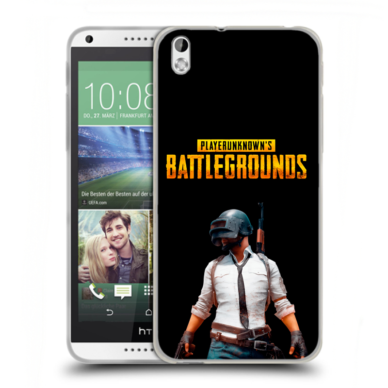 Силиконовый чехол на HTC Desire 816 с принтом PUGB ПАГБ Силиконовый чехол на HTC Desire 816 с принтом PUGB ПАГБ