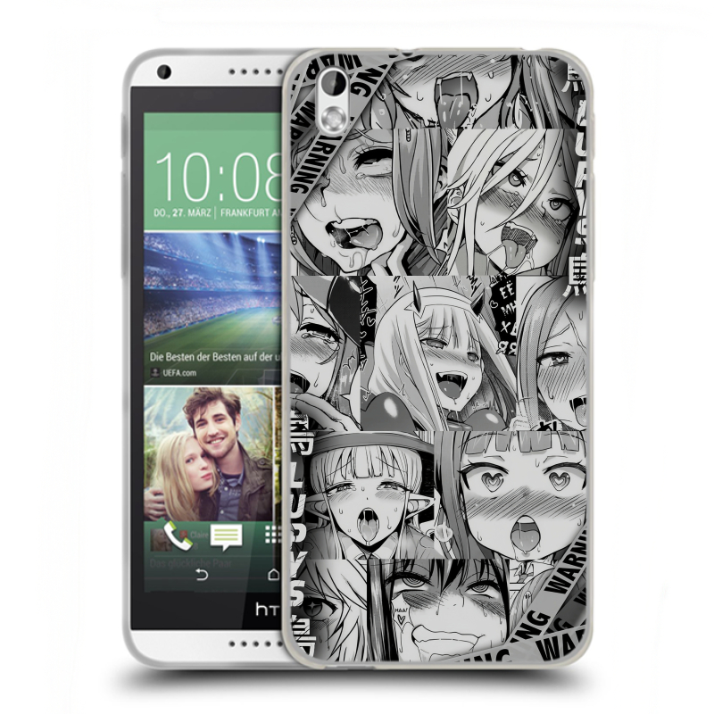 Силиконовый чехол на HTC Desire 816 с принтом Ahegao Ахегао Аниме Силиконовый чехол на HTC Desire 816 с принтом Ahegao Ахегао Аниме