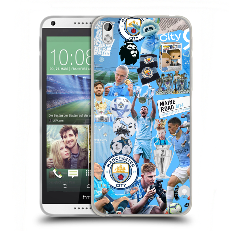 Силиконовый чехол на HTC Desire 816 с принтом Man City Манчестер Сити Силиконовый чехол на HTC Desire 816 с принтом Man City Манчестер Сити