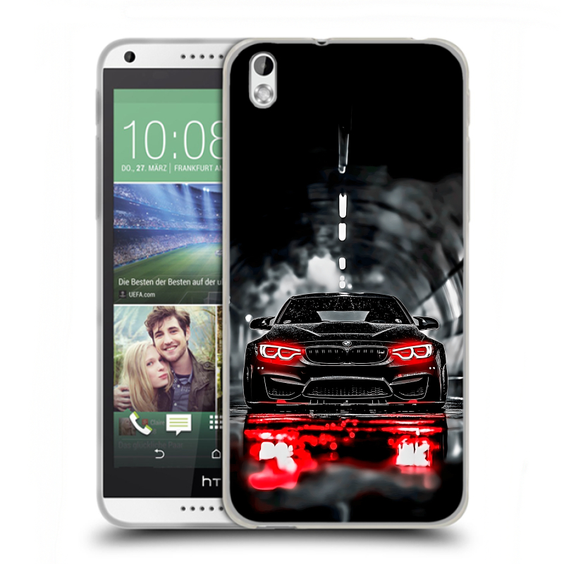 Силиконовый чехол на HTC Desire 816 с принтом BMW БМВ Силиконовый чехол на HTC Desire 816 с принтом BMW БМВ