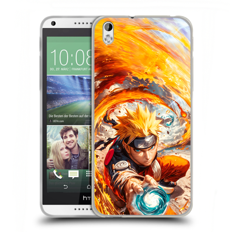 Силиконовый чехол на HTC Desire 816 с принтом Аниме Наруто Naruto Силиконовый чехол на HTC Desire 816 с принтом Аниме Наруто Naruto