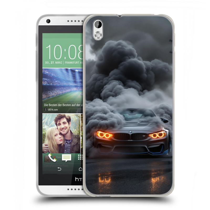 Пластиковый чехол на HTC Desire 816 с принтом BMW БМВ Пластиковый чехол на HTC Desire 816 с принтом BMW БМВ