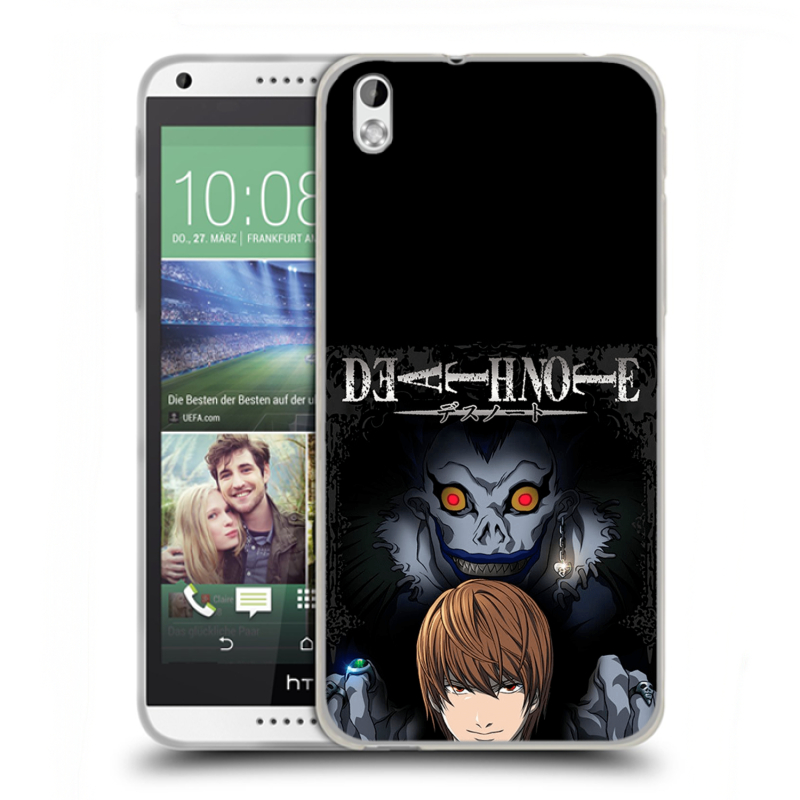 Пластиковый чехол на HTC Desire 816 с принтом Death note Тетрадь смерти Пластиковый чехол на HTC Desire 816 с принтом Death note Тетрадь смерти
