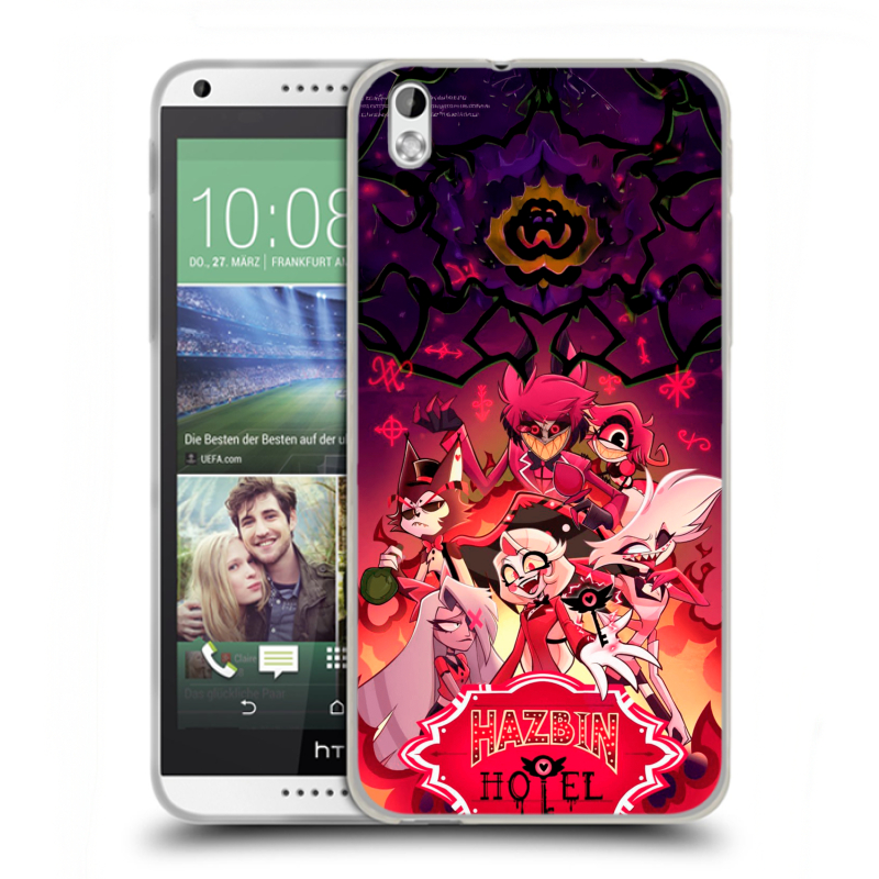 Пластиковый чехол на HTC Desire 816 с принтом Hazbin Hotel Отель Хазбин Пластиковый чехол на HTC Desire 816 с принтом Hazbin Hotel Отель Хазбин