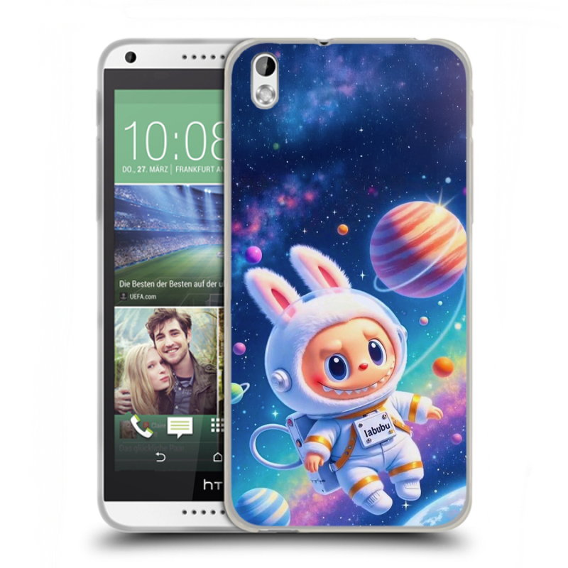 Пластиковый чехол на HTC Desire 816 с принтом Labubu Лабубу Пластиковый чехол на HTC Desire 816 с принтом Labubu Лабубу