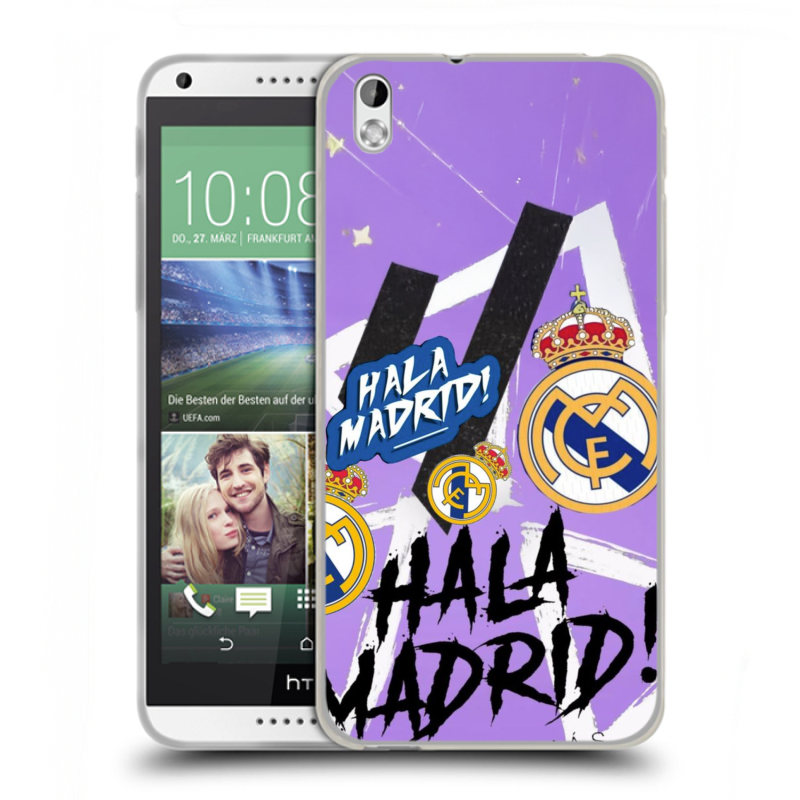 Силиконовый чехол на HTC Desire 816 с принтом Real Madrid Реал Мадрид Силиконовый чехол на HTC Desire 816 с принтом Real Madrid Реал Мадрид