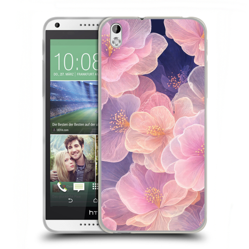 Пластиковый чехол на HTC Desire 816 с принтом женский Пластиковый чехол на HTC Desire 816 с принтом женский