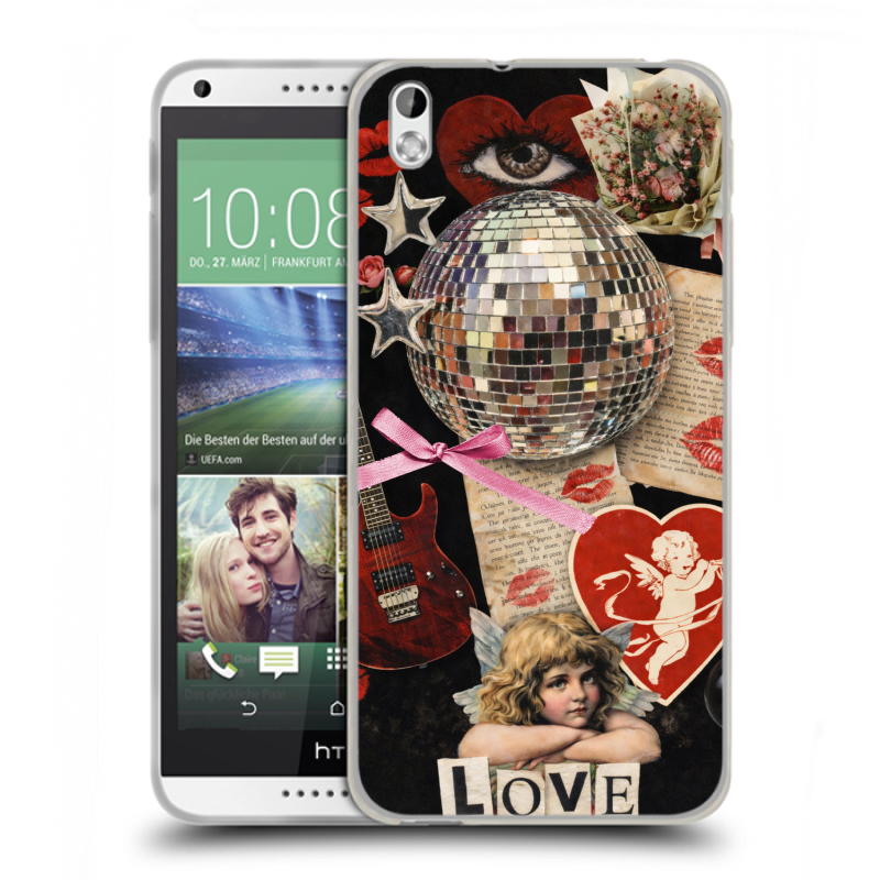 Силиконовый чехол на HTC Desire 816 с принтом для девочек Силиконовый чехол на HTC Desire 816 с принтом для девочек