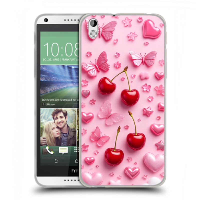 Пластиковый чехол на HTC Desire 816 с принтом для девочек Пластиковый чехол на HTC Desire 816 с принтом для девочек