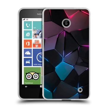 Пластиковый чехол на Nokia Lumia 630 с принтом Геометрия неона Пластиковый чехол на Nokia Lumia 630 с принтом Геометрия неона