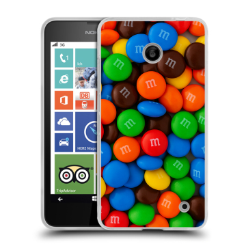 Пластиковый чехол на Nokia Lumia 630 с принтом Конфеты Пластиковый чехол на Nokia Lumia 630 с принтом Конфеты