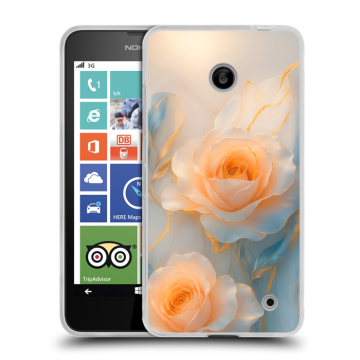 Пластиковый чехол на Nokia Lumia 630/635 с принтом Женский