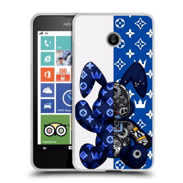 Пластиковый чехол на Nokia Lumia 630/635 с принтом Луи робот Пластиковый чехол на Nokia Lumia 630/635 с принтом Луи робот
