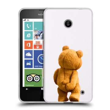 Пластиковый чехол на Nokia Lumia 630/635 с принтом Медведь Пластиковый чехол на Nokia Lumia 630/635 с принтом Медведь