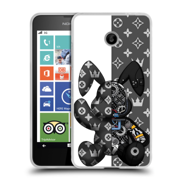 Пластиковый чехол на Nokia Lumia 630/635 с принтом Луи робот Пластиковый чехол на Nokia Lumia 630/635 с принтом Луи робот