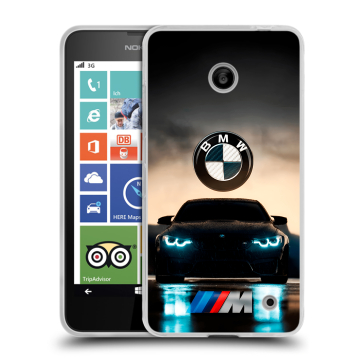 Пластиковый чехол на Nokia Lumia 630/635 с принтом БМВ BMW