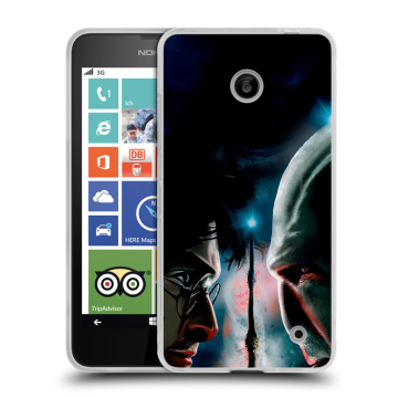 Пластиковый чехол на Nokia Lumia 630/635 с принтом Гарри Поттер Harry Potter