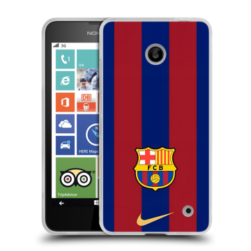 Пластиковый чехол на Nokia Lumia 630/635 с принтом Барселона Barcelona