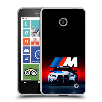 Пластиковый чехол на Nokia Lumia 630/635 с принтом БМВ BMW