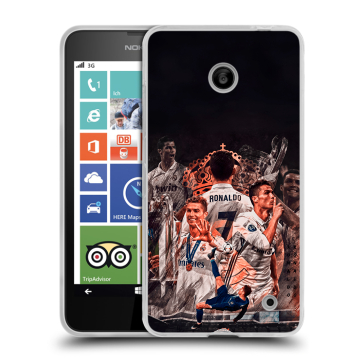 Пластиковый чехол на Nokia Lumia 630/635 с принтом Реал Роналдо Real Ronaldo