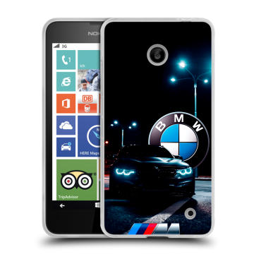 Пластиковый чехол на Nokia Lumia 630/635 с принтом БМВ BMW