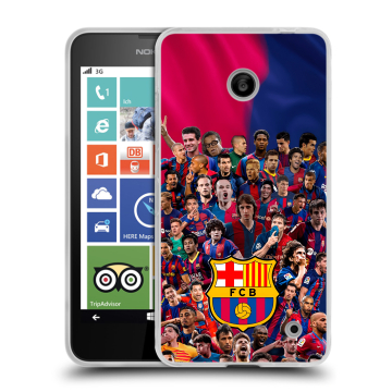 Пластиковый чехол на Nokia Lumia 630/635 с принтом Барселона Barcelona