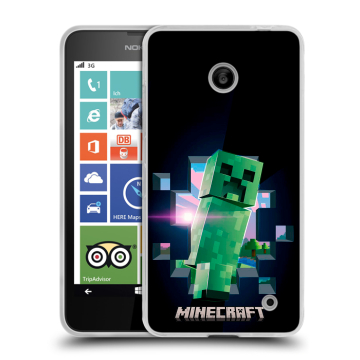 Пластиковый чехол на Nokia Lumia 630/635 с принтом Майнкрафт Minecraft Пластиковый чехол на Nokia Lumia 630/635 с принтом Майнкрафт Minecraft