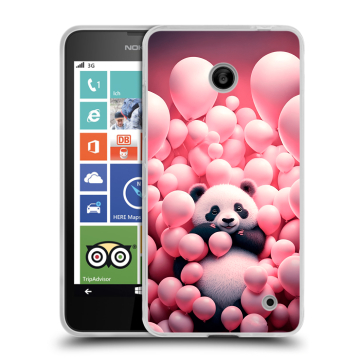 Пластиковый чехол на Nokia Lumia 630/635 с принтом Панда