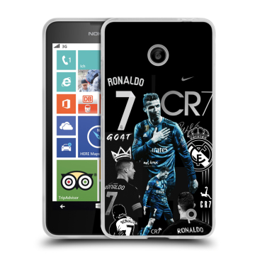 Пластиковый чехол на Nokia Lumia 630/635 с принтом Реал Роналдо