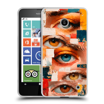 Пластиковый чехол на Nokia Lumia 630/635 с принтом Модный принт