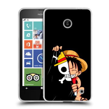 Пластиковый чехол на Nokia Lumia 630/635 с принтом One Piece Ван Пис