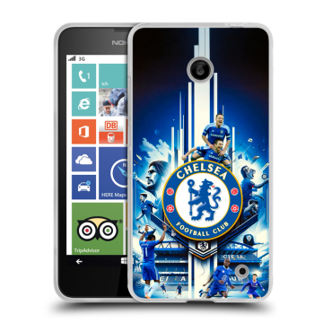 Пластиковый чехол на Nokia Lumia 630/635 с принтом Chelsea Челси