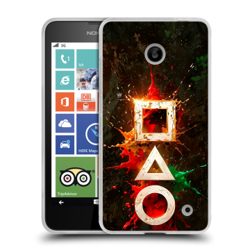 Пластиковый чехол на Nokia Lumia 630/635 с принтом Squid Game Игра кальмара