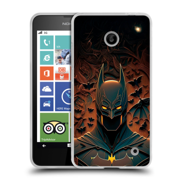 Пластиковый чехол на Nokia Lumia 630/635 с принтом Batman Бэтмен