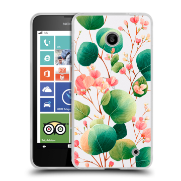Пластиковый чехол на Nokia Lumia 630/635 с принтом женский