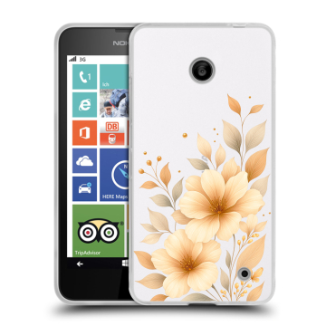 Пластиковый чехол на Nokia Lumia 630/635 с принтом для девушки