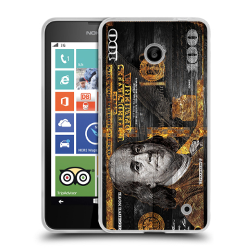 Пластиковый чехол на Nokia Lumia 630/635 с принтом Доллар деньги Пластиковый чехол на Nokia Lumia 630/635 с принтом Доллар деньги