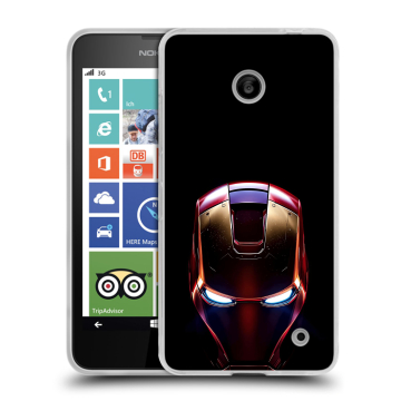 Пластиковый чехол на Nokia Lumia 630/635 с принтом IronMan Железный человек Пластиковый чехол на Nokia Lumia 630/635 с принтом IronMan Железный человек