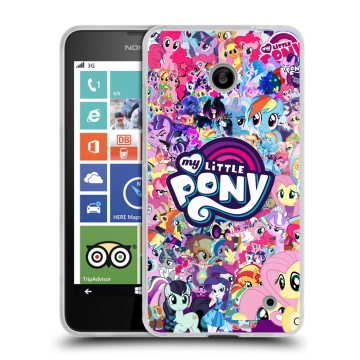 Пластиковый чехол на Nokia Lumia 630/635 с принтом My little pony Дружба чудо Пластиковый чехол на Nokia Lumia 630/635 с принтом My little pony Дружба чудо