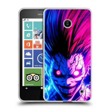Пластиковый чехол на Nokia Lumia 630/635 с принтом Death note Тетрадь смерти