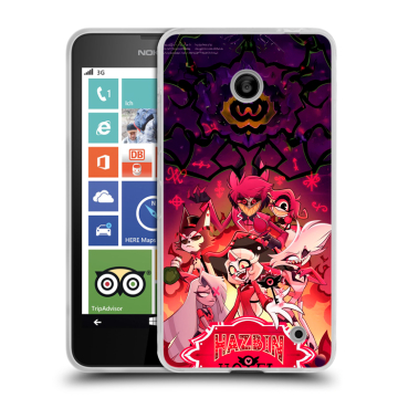 Пластиковый чехол на Nokia Lumia 630/635 с принтом Hazbin Hotel Отель Хазбин Пластиковый чехол на Nokia Lumia 630/635 с принтом Hazbin Hotel Отель Хазбин