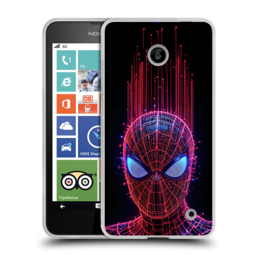 Пластиковый чехол на Nokia Lumia 630/635 с принтом Spiderman Человек паук Пластиковый чехол на Nokia Lumia 630/635 с принтом Spiderman Человек паук
