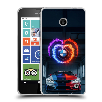 Пластиковый чехол на Nokia Lumia 630/635 с принтом BMW БМВ Пластиковый чехол на Nokia Lumia 630/635 с принтом BMW БМВ