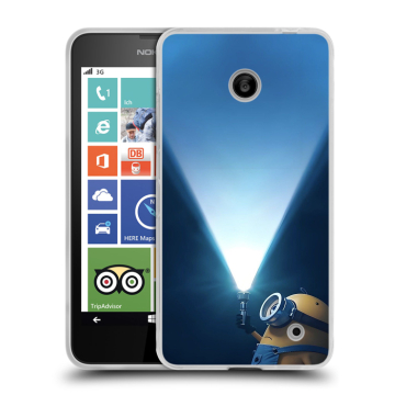 Пластиковый чехол на Nokia Lumia 630/635 с принтом Миньоны Пластиковый чехол на Nokia Lumia 630/635 с принтом Миньоны