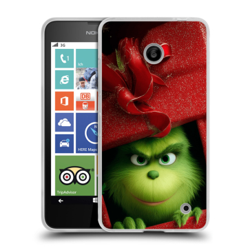 Пластиковый чехол на Nokia Lumia 630/635 с принтом Новый год