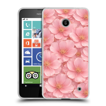 Пластиковый чехол на Nokia Lumia 630/635 с принтом женский