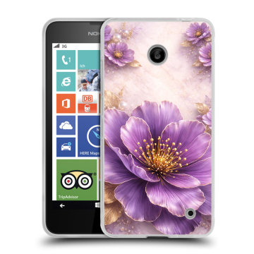 Пластиковый чехол на Nokia Lumia 630/635 с принтом женский Пластиковый чехол на Nokia Lumia 630/635 с принтом женский