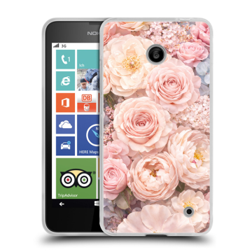 Пластиковый чехол на Nokia Lumia 630/635 с принтом женский Пластиковый чехол на Nokia Lumia 630/635 с принтом женский